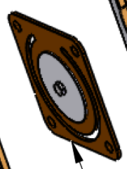 Flapper ass'y FM5/8 inlet (remplacé par MP51568)