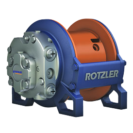 [ROTI-2-GM036-CC] Treuil TI-2 CC 36cc - Capacité 5900 lb   28GPM - 2600 psi Treuil Hydraulique, sens de rotation anti-horaire, couleur blanc
