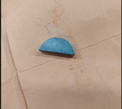 [MP22425] WOODRUFF KEY STL